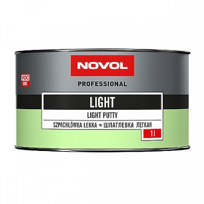 Шпатлёвка NOVOL LIGHT лёгкий 1л